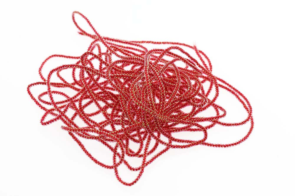 Pearl Core Braid - Red