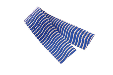Du tilføjede <b><u>Barred Round Rubber Legs - Blue/silver</u></b> til kurven.