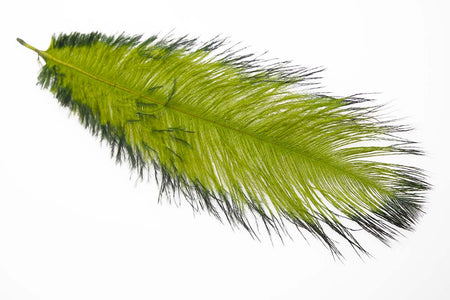 Du tilføjede <b><u>Tiny Tip dyed Ostrich Herl - Olive/Black</u></b> til kurven.