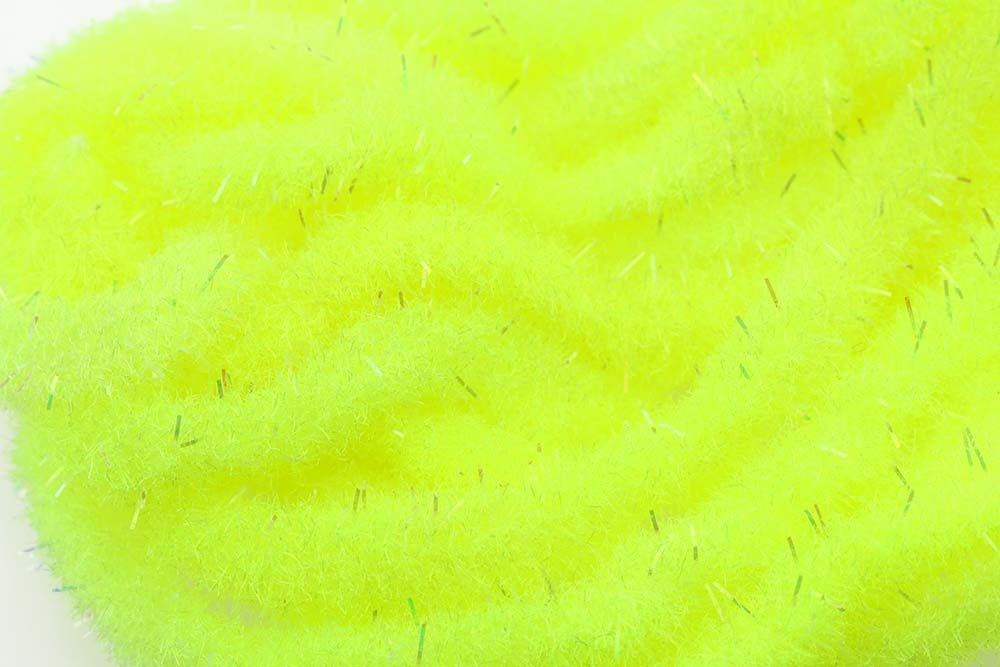 Crystal Antron Chenille - Fluo. Green