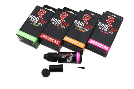 Du tilføjede <b><u>RaidZap Rz UV lim Flex - Fl. Pink</u></b> til kurven.