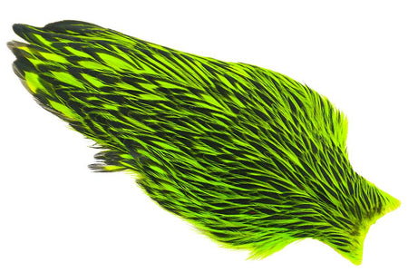 Du tilføjede <b><u>Whiting American Hen Cape Black Laced - Chartreuse</u></b> til kurven.