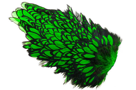 Du tilføjede <b><u>Whiting American Hen Saddle Black Laced - Green Highlander</u></b> til kurven.