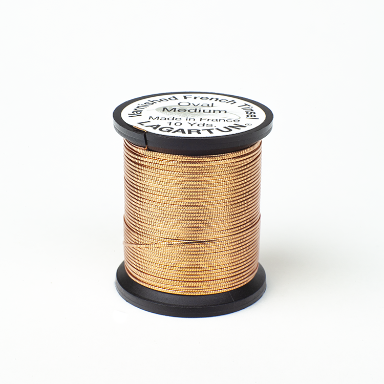 Lagartun Metal Oval Tinsel - Copper