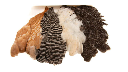 Du tilføjede <b><u>Introductory Soft Hackle Pack - 2 Half Capes/2 Half Saddles</u></b> til kurven.