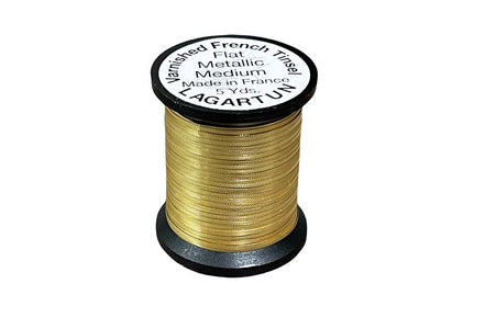 Du tilføjede <b><u>Lagartun Metal Flat Embossed Tinsel Satin - Gold</u></b> til kurven.