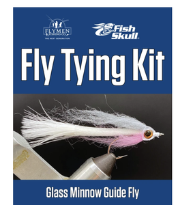 Du tilføjede <b><u>Fly Tying Kit: Fish-Skull Glass Minnow Guide Fly</u></b> til kurven.