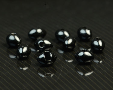 Du tilføjede <b><u>Spawn Slotted Tungsten Football Beads - 7.5 mm - Black</u></b> til kurven.